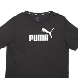 PUMA Womens T-Shirt Black UK 14