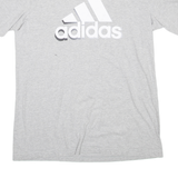 ADIDAS Mens T-Shirt Grey M
