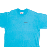 REEBOK Mens T-Shirt Blue L