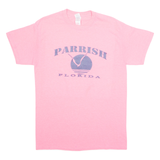 GILDAN Parrish Florida Womens T-Shirt Pink USA M