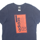 ADIDAS Mens T-Shirt Blue M