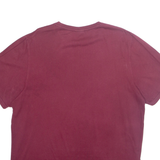ELLESSE Womens T-Shirt Maroon L