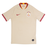 NIKE Galatasaray Spor Kulubu Mens Football Shirt Jersey Beige V-Neck S