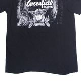 GILDAN Greenfield Festival Mens T-Shirt Black L