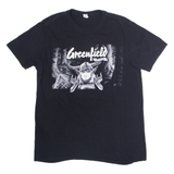 GILDAN Greenfield Festival Mens T-Shirt Black L