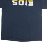 GILDAN Ches Mens T-Shirt Black L