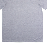 REEBOK Mens T-Shirt Grey L