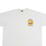 BEST Christian Fire Company Mens T-Shirt Grey 2XL