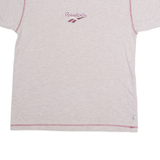 REEBOK Mens T-Shirt Beige S