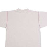 REEBOK Mens T-Shirt Beige S
