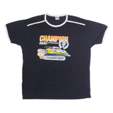 JAMES & NICHOLSON Champion ADAC Mens T-Shirt Black XL