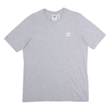 ADIDAS Mens T-Shirt Grey M