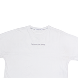 CALVIN KLEIN JEANS Crop Womens T-Shirt White M