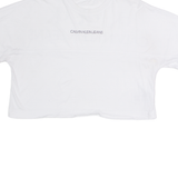 CALVIN KLEIN JEANS Crop Womens T-Shirt White M