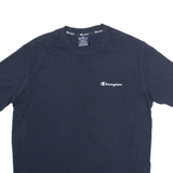 CHAMPION Mens T-Shirt Blue S