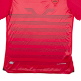 MACRON Fshf Albania Mens Football Shirt Jersey Red XL