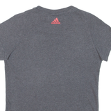 ADIDAS Womens T-Shirt Grey S
