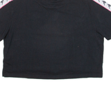 KAPPA Crop Womens T-Shirt Black M