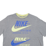 NIKE Oregon Crop Womens T-Shirt Grey S