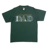TSI WORLDS GREATEST DAD Mens T-Shirt Green L