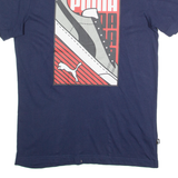 PUMA Mens T-Shirt Blue S