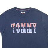 TOMMY HILFIGER Womens T-Shirt Blue L