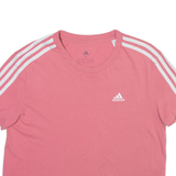 ADIDAS Womens T-Shirt Pink S