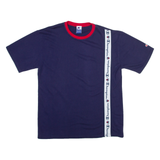 CHAMPION Mens T-Shirt Blue M