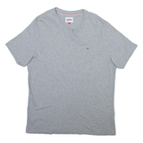 TOMMY HILFIGER Mens T-Shirt Grey L