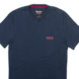BARBOUR Slim Fit Womens T-Shirt Blue XS