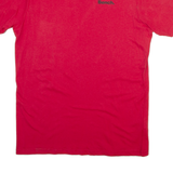 BENCH Mens T-Shirt Red M