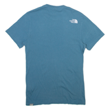 THE NORTH FACE Mens T-Shirt Blue XS
