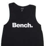 BENCH Womens Vest Black Sleeveless UK 18