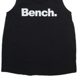 BENCH Womens Vest Black Sleeveless UK 18