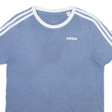 ADIDAS Mens T-Shirt Blue S