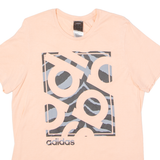 ADIDAS Mens T-Shirt Pink Crew Neck S