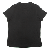 PUMA Womens T-Shirt Black Crew Neck L