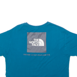 THE NORTH FACE Womens T-Shirt Blue Crew Neck M