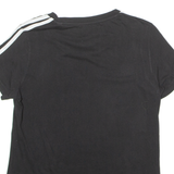 ADIDAS Womens T-Shirt Black Crew Neck M