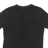 CHAMPION Mens T-Shirt Black Crew Neck S