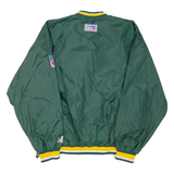 NFL Packers Mens Pullover Jacket Green Nylon USA L