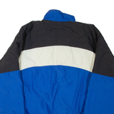 REEBOK Buffalo Basketball Mens Jacket Blue Nylon USA Colourblock 2XL