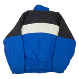 REEBOK Buffalo Basketball Mens Jacket Blue Nylon USA Colourblock 2XL