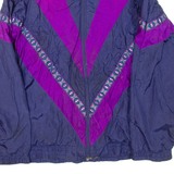 LAVON Womens Jacket Purple Nylon M