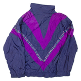 LAVON Womens Jacket Purple Nylon M