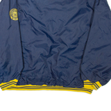 Michigan Mens Pullover Jacket Blue Nylon USA XL