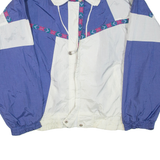 ANDY JOHNS Sports Womens Jacket Purple Colourblock XL