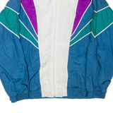 BOCOO Womens Jacket Blue Nylon Colourblock S