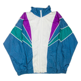 BOCOO Womens Jacket Blue Nylon Colourblock S