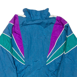 BOCOO Womens Jacket Blue Nylon Colourblock S